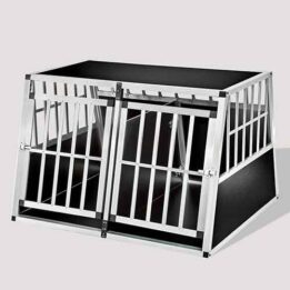 Large Double Door Dog cage With Separate board 06-0778 www.gmtpet.net