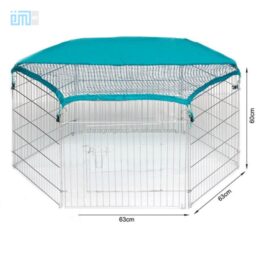 Large Playpen Large Size Folding Removable Stainless Steel Dog Cage Kennel 06-0112 www.gmtpet.net