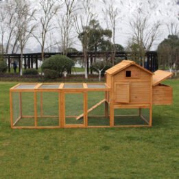 Chinese Mobile Chicken Coop Wooden Cages Large Hen Pet House www.gmtpet.net