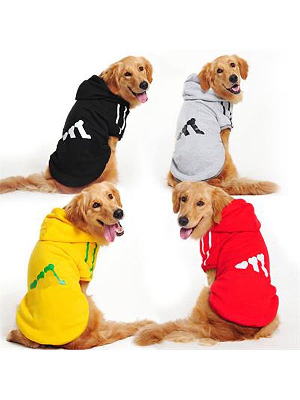 Фабрика домашних животных Оптовая дизайнерская хлопковая одежда XS-9XL Дешевая толстовка с капюшоном для собак 06-1361 www.gmtpet.net