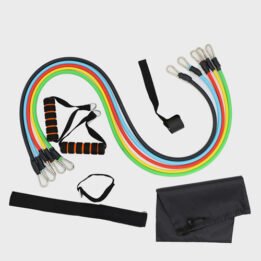 11 Pieces Resistance Band  Elastic Tube Resistance Training Equipment Fitness Equipment Pull Rope Set www.gmtpet.net
