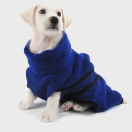 Pet Super Absorbent and Quick-drying Dog Bathrobe Pajamas Cat Dog Clothes Pet Supplies www.gmtpet.net