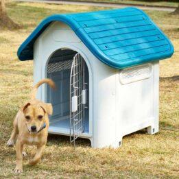 Winter Warm Removable and Washable perreras para perros Pet Kennel Plastic Kennel Outdoor Rainproof Dog Cage www.gmtpet.net