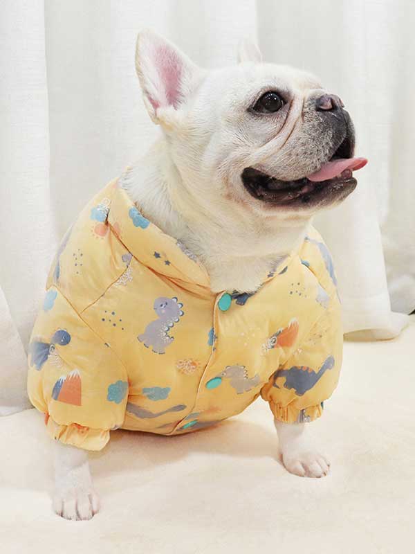 GMTPET French fighting cotton clothes French fighting winter clothes thickened a winter cute tiger fat dog short body bulldog clothes 107-222037 www.gmtpet.net