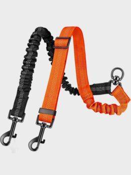 Manufacturers of direct sales of large dog telescopic elastic one support two anti-high quality dog leash 109-237011 www.gmtpet.net