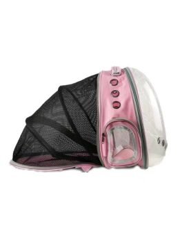 Pink Transparent Pet Bag Space Capsule Pet Backpack 103-45065 www.gmtpet.net